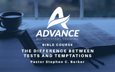 The Difference Between Tests and Temptations – Pastor Stephen Barker
