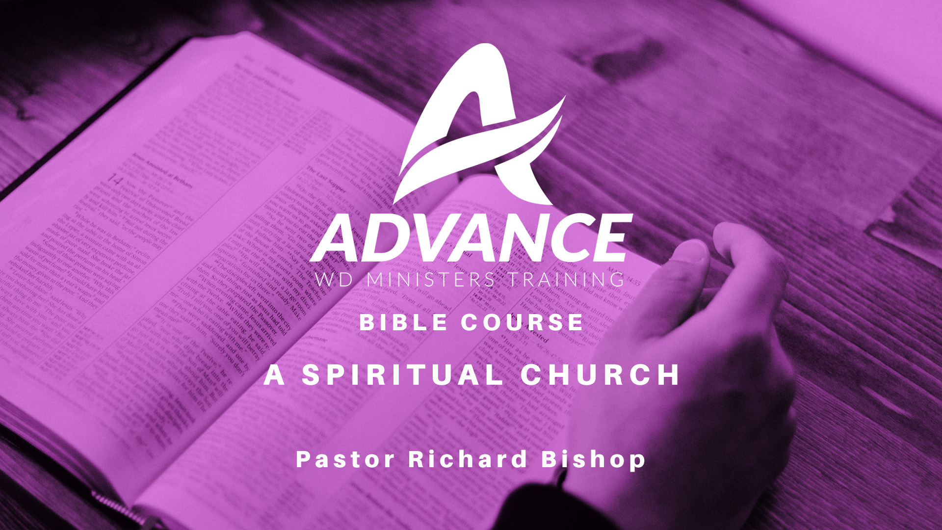 Pastor Course Bible Courses - WD Advance